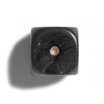 Zaruri perlate  negre 12 mm -set 2 bucati