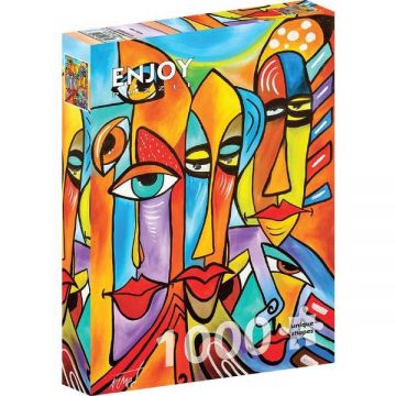 Bico Faces - Puzzle 1000 Piese Enjoy
