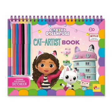 Carte cu activitati Gabby s Dollhouse - Gab-Tastic