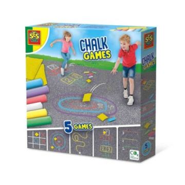 Creta pentru terenul de joaca - Jocuri 5 in 1 Creta pentru terenul de joaca - Jocuri 5 in 1