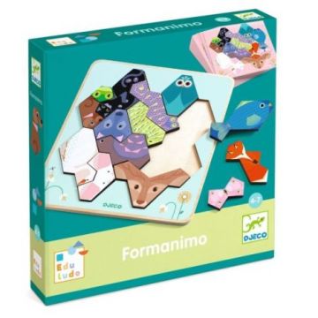 Joc Educativ Geometrie și Animale, Djeco Joc Educativ Geometrie și Animale, Djeco