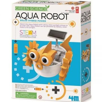 Kit constructie: Robot acvatic hibrid cu energie solara. Aqua Robot Kit constructie: Robot acvatic hibrid cu energie solara. Aqua Robot