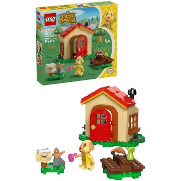 LEGO® Jucarie LEGO® Animal Crossing, Casa confortabila a lui Goldie 77058, 149 piese, 6 ani+