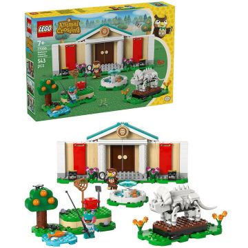 LEGO® Jucarie LEGO® Animal Crossing, Colectia de muzeu a lui Blathers 77056, 543 piese, 7 ani+