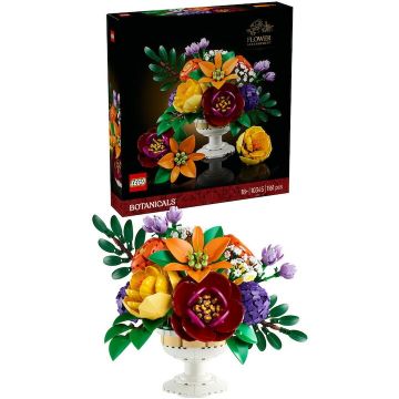 LEGO® Jucarie LEGO® Botanicals, Aranjament floral 10345, 1161 piese, 18 ani+