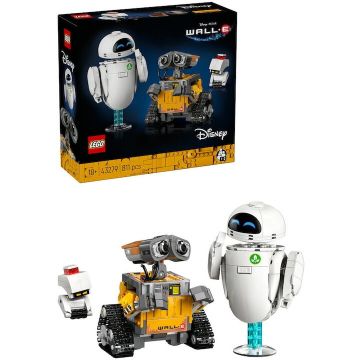 LEGO® Jucarie LEGO® Disney Pixar, WALL-E si EVE 43279, 811 piese, 18 ani+