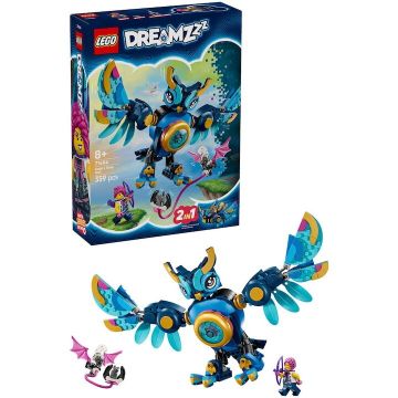 LEGO® Jucarie LEGO® DREAMZzz™, Bufnita timpului a lui Zoey 71494, 359 piese, 8 ani+