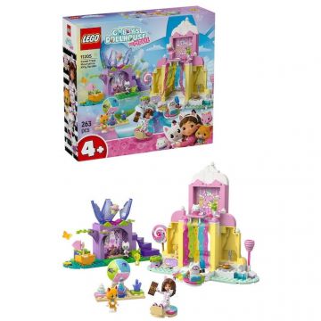 LEGO® Jucarie LEGO® Gabby's Dollhouse, Muntele de dulciuri si gradina Miau-Zanei 11205, 263 piese, 4 ani+