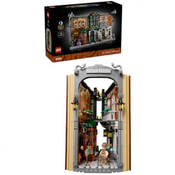 LEGO® Jucarie LEGO® Icons - Sherlock Holmes: Diorama pentru biblioteca 10351, 1359 piese, 18 ani+