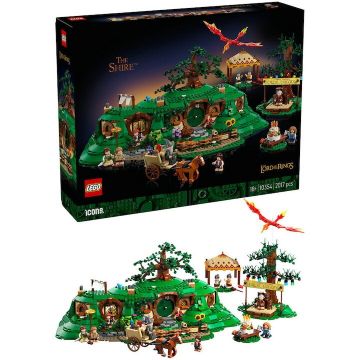 LEGO® Jucarie LEGO® Icons, Stapanul inelelor: Comitatul 10354, 2017 piese, 18 ani+