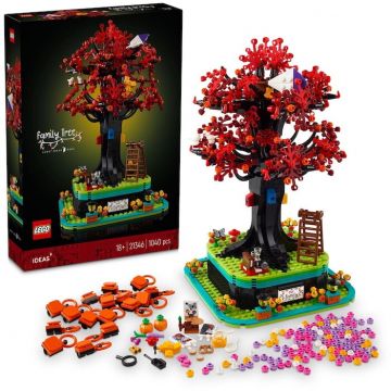 LEGO® Jucarie LEGO® Ideas, Arbore genealogic 21346, 1040 piese, 18 ani+