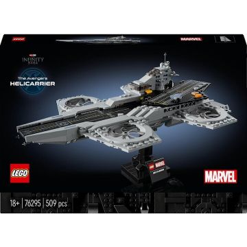 LEGO® Jucarie LEGO® Marvel, Elicopter de transport al Razbunatorilor 76295, 509 piese, 18 ani+