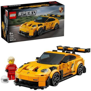 LEGO® Jucarie LEGO® Speed Champions, Supermasina Porsche 911 GT3 RS 77239, 348 piese, 9 ani+