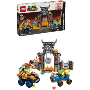 LEGO® Jucarie LEGO® Super Mario - Mario Kart™ – Castelul lui Bowser 72039, 1068 piese, 9 ani+