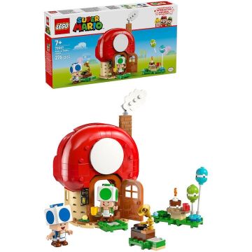 LEGO® Jucarie LEGO® Super Mario, Petrecere acasa la Toad 72041, 276 piese, 7 ani+