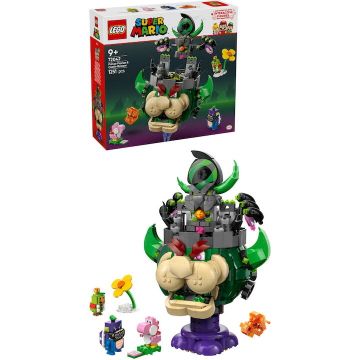 LEGO® Jucarie LEGO® Super Mario - Prince Florian si Castle Bowser 72042, 1251 piese, 9 ani+