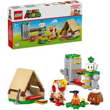 LEGO® Jucarie LEGO® Super Mario, Tabara lui Captain Toad 72040, 159 piese, 6 ani+