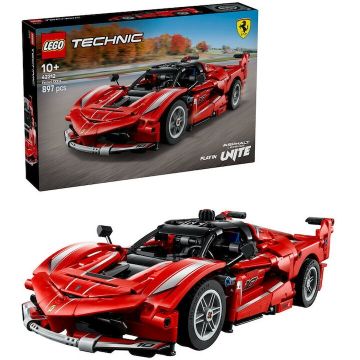 LEGO® Jucarie LEGO® Technic, Ferrari FXX K 42212, 897 piese, 10 ani+