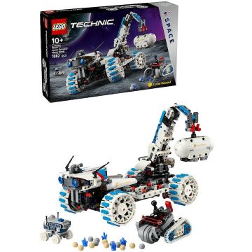 LEGO® Jucarie LEGO® Technic, Vehicul spatial Rover Lunar Outpost™ 42211, 1082 piese, 10 ani+