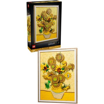 LEGO® LEGO® ART - Vincent van Gogh – Floarea soarelui 31215, 2615 piese