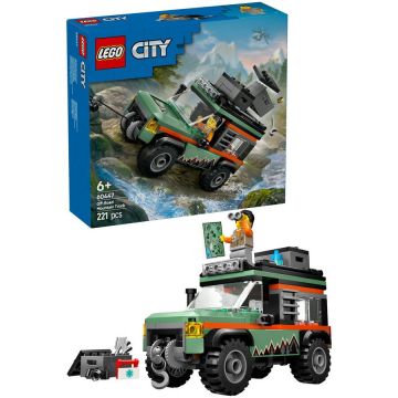 LEGO® LEGO® City - Camioneta 4x4 off-road 60447, 221 piese