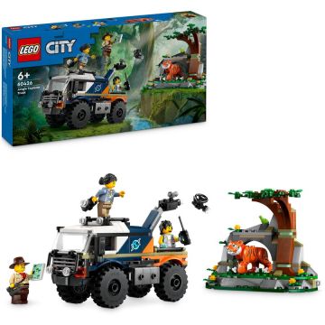 LEGO® LEGO® City - Camionul off-road al unui explorator al junglei 60426, 314 piese