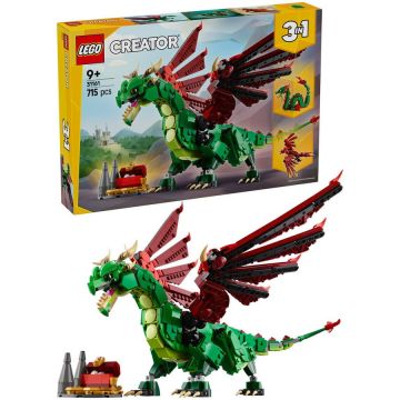LEGO® LEGO® Creator 3 in 1 - Dragon medieval 31161, 715 piese