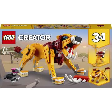 LEGO® LEGO® Creator 3 in 1 - Leu salbatic 31112, 224 piese