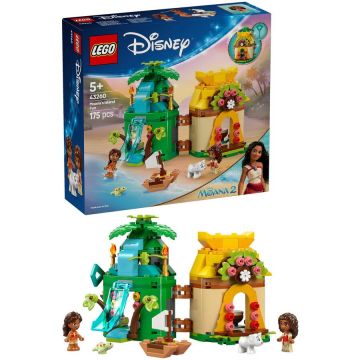 LEGO® LEGO® Disney Princess™ - Distractie pe insula Moanei 43260, 175 piese