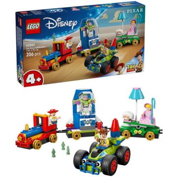 LEGO® LEGO® Disney - Tren aniversar si masina RC din Toy Story 43264, 206 piese