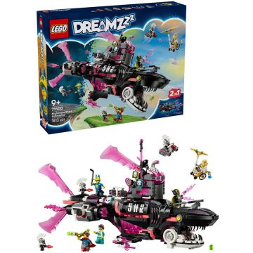 LEGO® LEGO® DREAMZzz™ - Submarin-rechin de cosmar 71500, 1413 piese