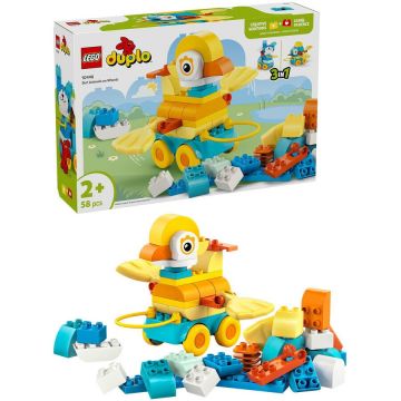 LEGO® LEGO Duplo - Animale pe roti 3 in 1 10448, 58 piese
