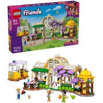 LEGO® LEGO® Friends - Cafenea cu multe plante si florarie 42671, 1138 piese