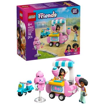 LEGO® LEGO® Friends - Taraba cu vata de zahar si scuter 42643, 110 piese