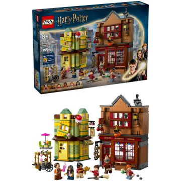 LEGO® LEGO® Harry Potter™ - Furnituri Vajthat de calitate si magazin de inghetata 76452, 795 piese