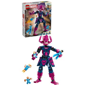 LEGO® LEGO Marvel - Figurina de constructie Cei patru fantastici vs. Galactus 76316, 427 piese, Multicolor