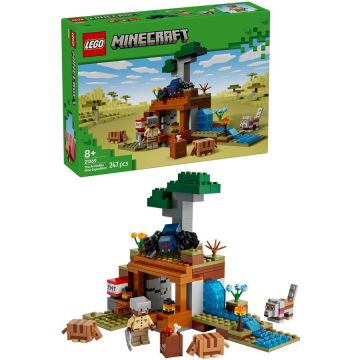 LEGO® LEGO® Minecraft™ - Expeditia de minerit cu Tatu 21269, 247 piese
