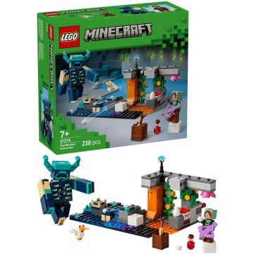 LEGO® LEGO Minecraft - Intalnirea cu Temnicerul 21274, 238 piese, Multicolor