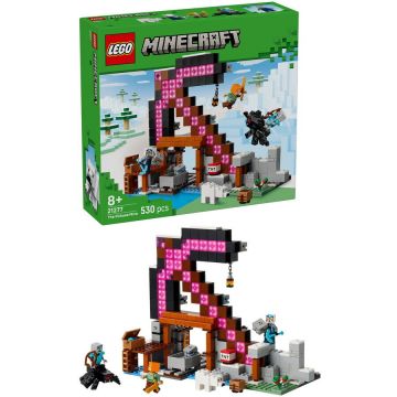 LEGO® LEGO® Minecraft® - Mina Tarnacop 21277, 530 piese