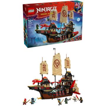 LEGO® LEGO® NINJAGO® - Nava Bounty a Templului 71848, 2387 piese