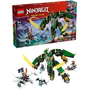 LEGO® LEGO® NINJAGO® - Robotul-avion cu reactie al lui Lloyd 71845, 1112 piese