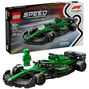 LEGO® LEGO Speed Champions - Masina de curse Aston Martin Aramco F1 AMR24 77245, 269 piese