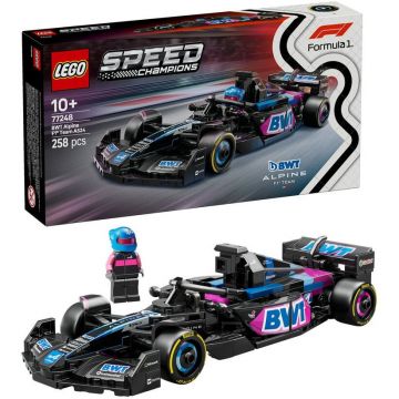 LEGO® LEGO Speed Champions - Masina de curse BWT Alpine F1 Team A524 77248, 258 piese