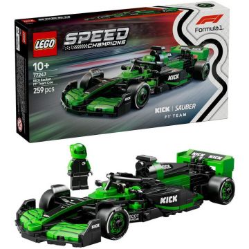 LEGO® LEGO Speed Champions - Masina de curse KICK Sauber F1 Team C44 77247, 259 piese