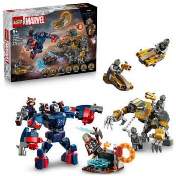 LEGO® Marvel - Thor vs Chitauri din Razbunatorii: Sfarsitul jocului 76322, 373 piese