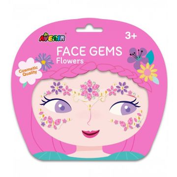 Pietre stralucitoare pentru fata, Avenir, Face Gems, Flori