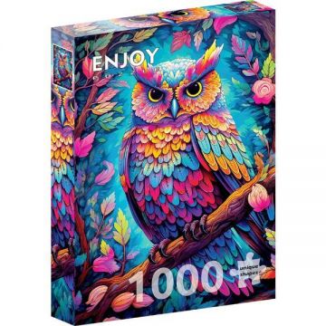 Puzzle 1000: Dazzling Owl