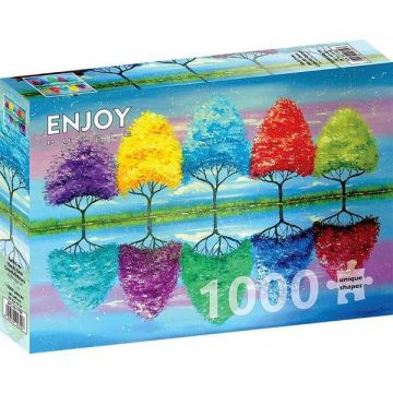 Puzzle 1000: Each Tree Has It's Own Colorful History Puzzle 1000: Each Tree Has It's Own Colorful History