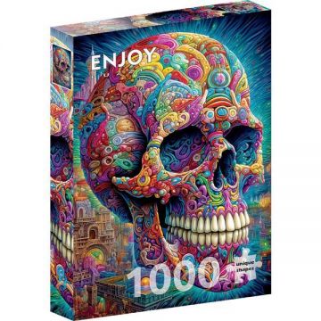Puzzle 1000: Quirky Skull