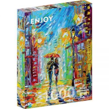 Puzzle 1000: Rainy Romance in the City Puzzle 1000: Rainy Romance in the City